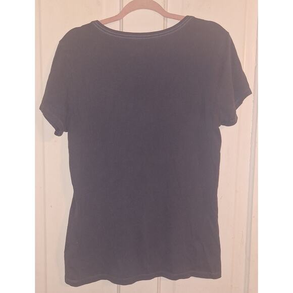 Life Is Good Kitty Cat How To Train Your Human Blue T-Shirt Size Medium - Picture 4 of 4